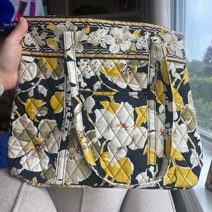 Vera Bradley floral tote bag